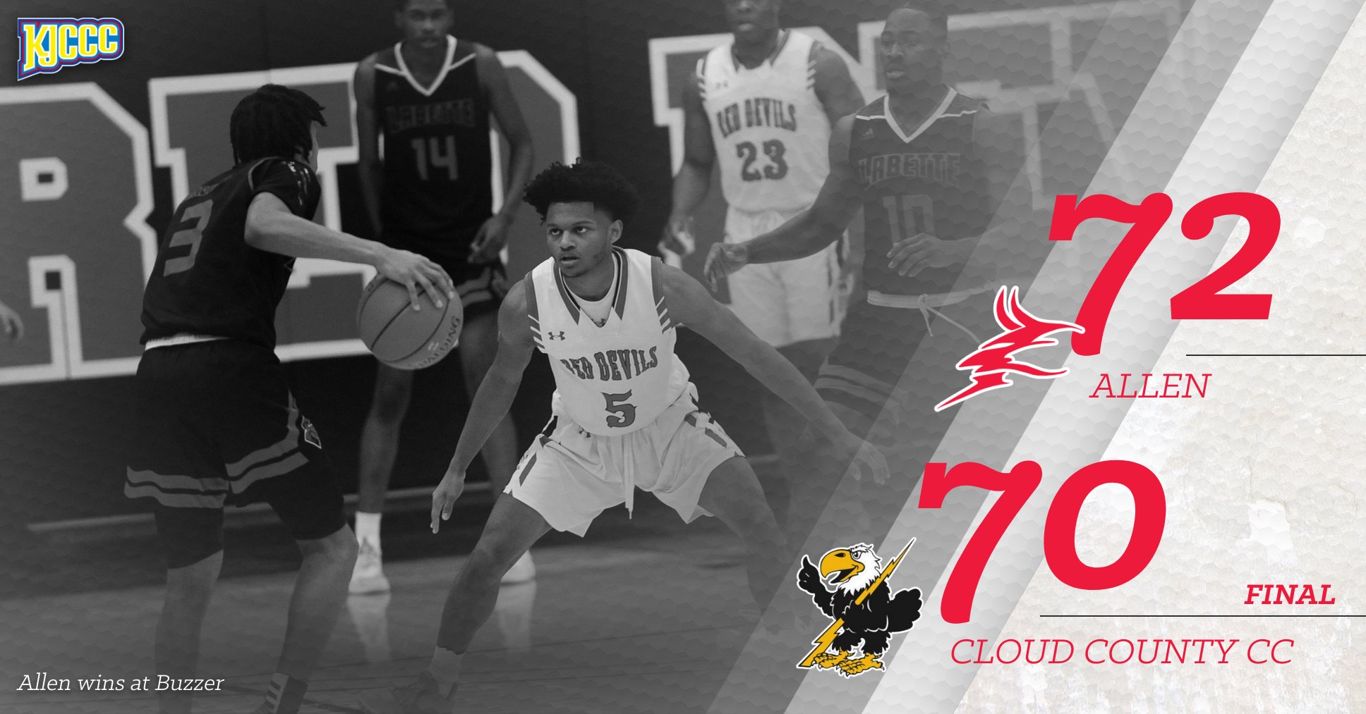 Allen Defeats Cloud at Buzzer